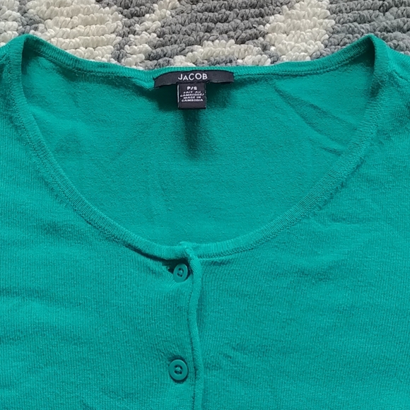 JACOB ¾ SLEAVE CARDIGAN SMALL - Picture 2 of 5